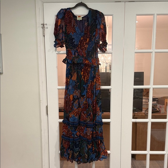 Farm Rio Multicolor Maxi Dress - Picture 1 of 8